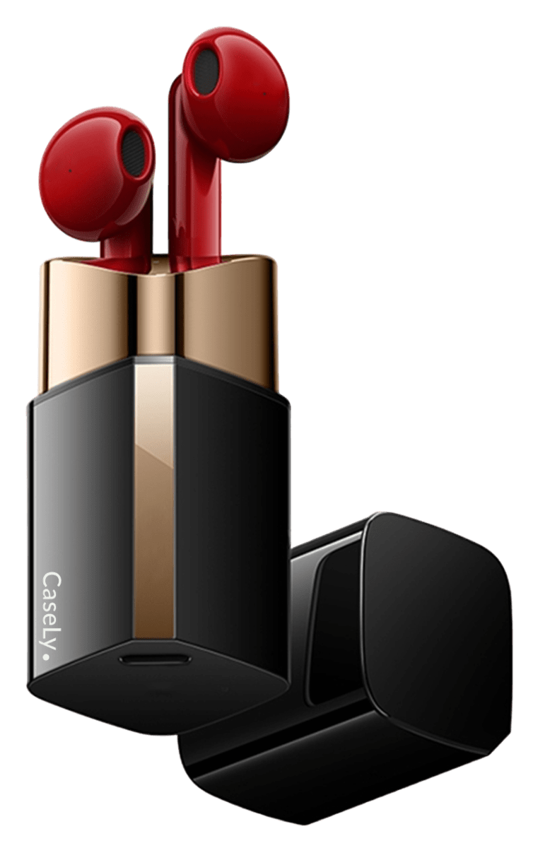 Audífonos Inalámbricos Diseño Labial Lipstick